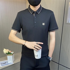 PL048-特P40控65社会小伙短袖polo衫男潮牌ins翻领半袖T恤半截袖，男装T恤，电商D310B-1