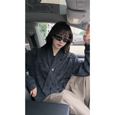 学院风自带领带cleanfit长袖卫衣扎染纯色上衣常规P49加绒P59，男装卫衣，电商B319