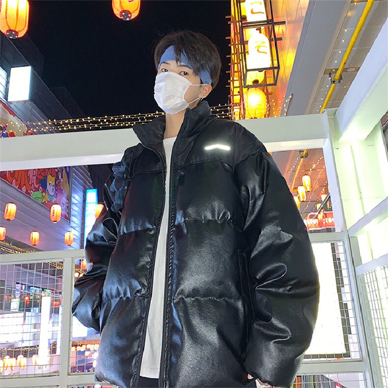 秋冬新款潮牌棉衣ins潮流立领面包服百搭休闲上衣W2100-P78,男装棉衣,星座512-2