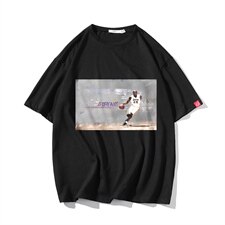 2021夏季砖墙日系大码男黑曼巴纪念版科比短袖印花T恤T1062-P25，男装T恤，电商A001