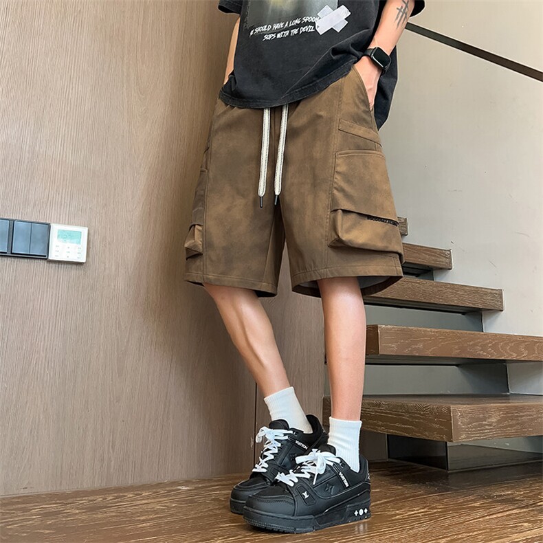 K195-P32控49新款现货夏季宽松男士休闲短裤,男装牛仔裤,星座209-1