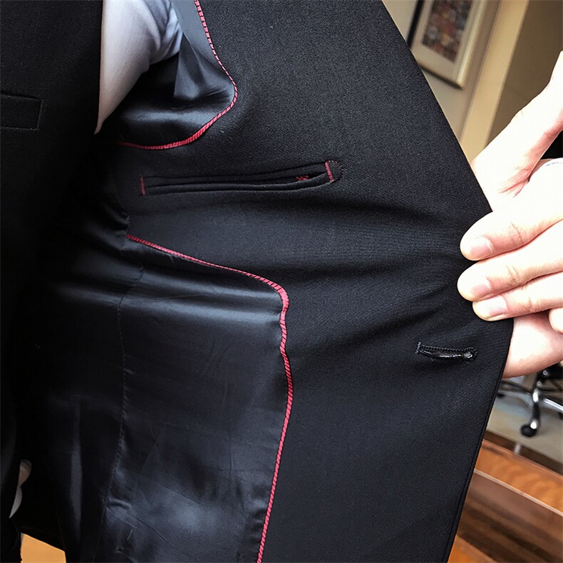 纯色西装三件套男装西服套装商务绅士礼服W7012,男装西服套装,星座1012
