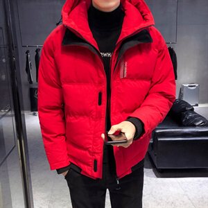 工装棉衣男 韩版潮流连帽棉服棉袄帅气冬季短款外套DS310T图片
