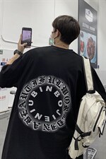 潮创意字母美式街头短袖T恤男夏季休闲宽松短袖A071-9012-P30，男装T恤，电商A071
