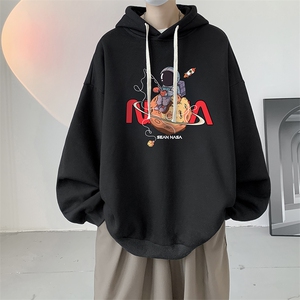 连帽卫衣男大码运动服帽衫外套WY2287-P35 加绒款-P40图片