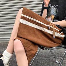 wassuphappy潮牌拼接运动短裤子男夏季宽松五分裤高级感休闲中裤，男装休闲裤，星座1109-3