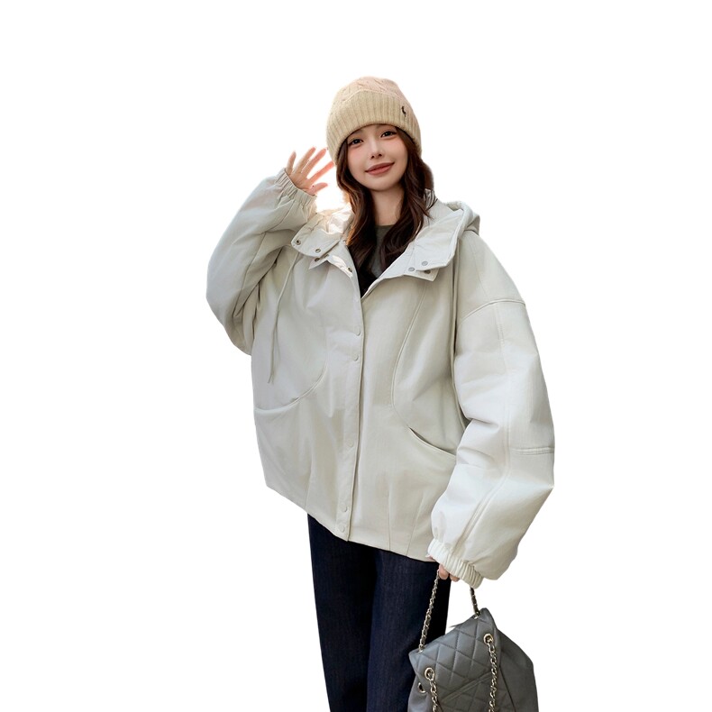 2025冬装新款简约时尚棉服205-H055-P215-K329,女装棉衣/棉服,浙宝205