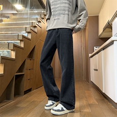 牛仔裤男女潮牌做旧水洗显瘦vibe高街微辣长裤子K8091P50，男装牛仔裤，电商D325