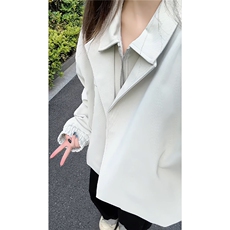 数据款格子面料隐肤肌理格纹理设计情侣外套PY958P100，男装皮衣，电商A128
