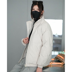 现货冬季美式休闲加厚雪山外套夹克立领纯色三防户外工装棉服，男装夹克，电商A486-1