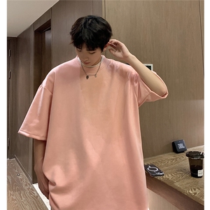 1港风模麂皮绒大码M-5XL短TDT8766P23 DK8767P32套装TZ8757P55图片