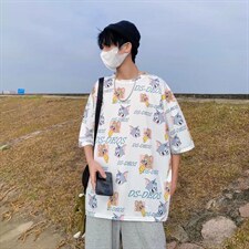 男圆领T恤宽松短袖T613P25，男装T恤，星座1116-2