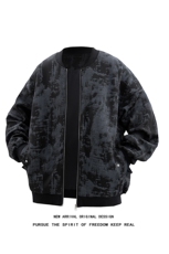 JK5063/P65春装新款不起球不掉色卫衣男夹克棒球服宽松大码外套，男装夹克，电商A141