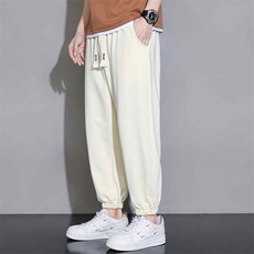 2026夏季新款裤子潮流男士宽松大码现货青少年九分裤1210-2-YK102，男装休闲裤，星座1816-2（原1210–2）