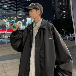 男秋季新款口袋皮衣夹克外套L205P72图片