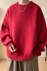 高质量！秋冬季半高领毛衣男士加绒加厚线衣男针织衫男DMY200-P45，男装针织衫/毛衣，电商B371