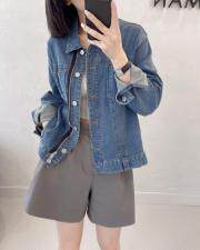 牛仔短外套，女装短外套，江南俏之羽