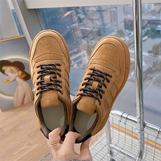 厚底小白鞋女2025春季新款复古增高运动板鞋休闲百搭女鞋时尚单鞋，女鞋休闲鞋，电商A223