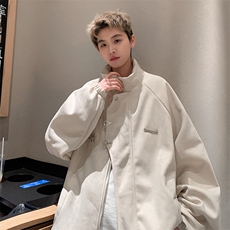 重磅！麂皮绒复合夹克飞机扣外套XH43-特P60控价：108，男装夹克，电商B367
