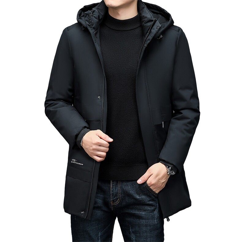 NN8326钱塘2020-3商务休闲冬季厚款百搭简约中年男士羽绒服P180,男装羽绒服,钱塘207-3