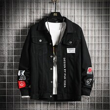 JK600-p55-大量现货牛仔夹克肥仔量足破洞印花大码,男装夹克,星座103A
