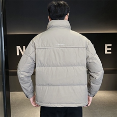 标50绒2025冬季基础跑量新款男士立领白鸭绒羽绒服夹克8818，男装夹克，电商A225