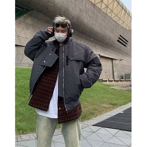 网图飞行员夹克棉衣冲锋衣休闲棉服外套情侣夹克A025-QY18053-P59图片
