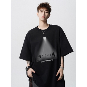 240g美式重磅短袖T恤 FSDX291 M-5XL 特批25无差价控48图片