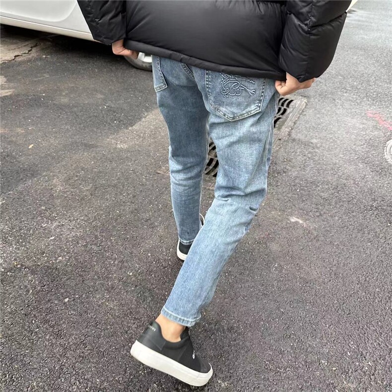 1506-1/KT10401/P48复古做旧男士牛仔裤新款潮牌美式休闲百搭时尚,男装牛仔裤,星座1506-1