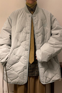 冬新美式复古街头刺绣棒球服男棉服oversize棉衣保暖外套M52-P145图片