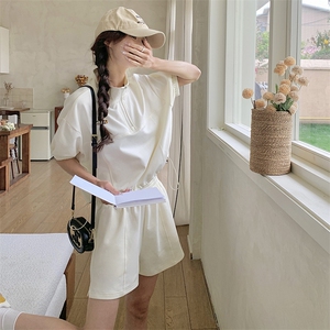 【现货】米色百搭休闲套装088-6619 P135 K188图片