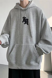 ！发泡印花！连帽圆领卫衣男装港风帽衫男 LM119-P35图片