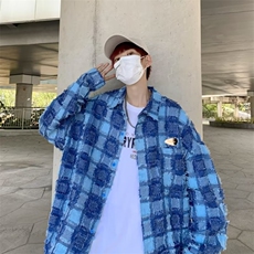 新款潮流男流苏衬衫FC019P42，男装衬衫，星座1116-2