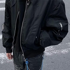春秋季高级感小众棒球服双面穿霜冻夹克防风常规310A-4-B950-P88，男装夹克，星座310A-4