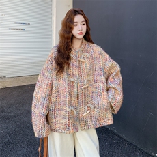 【新品有货】彩色编织小香风外套2C213-903-P165-K238，女装短外套，2C213