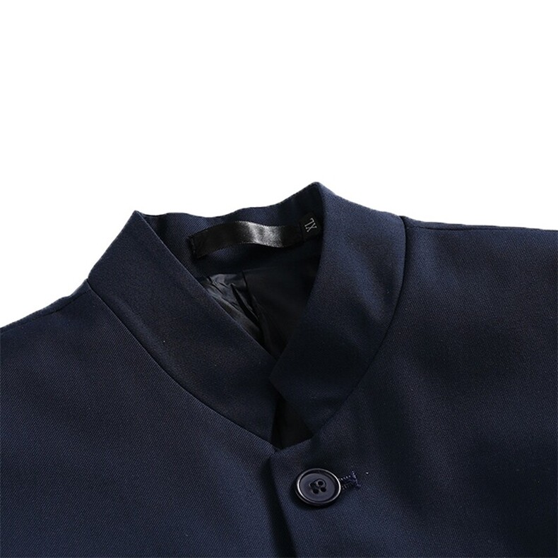 XZ8614P80西服立领外套西装伴郎服男上班新郎结婚套装正装礼服,男装西服,星座510A-2