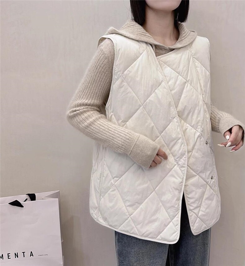 羽绒马甲，女装马甲，卡薇尔