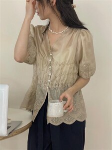 工艺刺绣小衫～图片