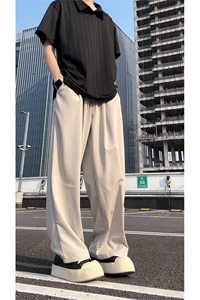 夏季冰丝速干休闲长裤宽松阔腿山本裤A529特P32控58图片