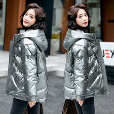 棉服女2020冬季新款韩版宽松加厚棉衣ins潮简约棉袄外套，女装棉衣/棉服，浙宝281
