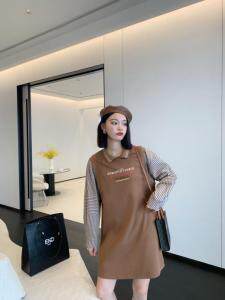 早秋polo休闲卫衣裙，女装卫衣/绒衫，爱娜.悦儿