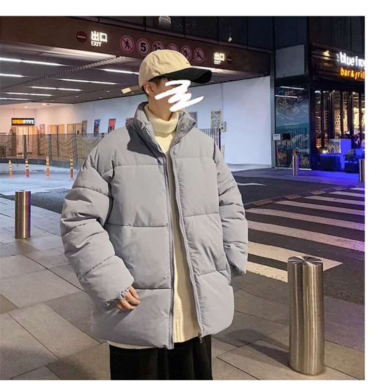面包服男生秋冬季韩版潮流加厚棉服连帽潮牌宽松痞帅棉衣外套,男装棉衣,星座1013-1