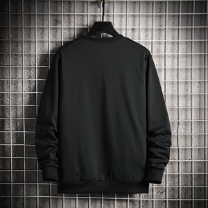 @港风 男生圆领卫衣ins潮学生男女外套大码班服W300-P23图片