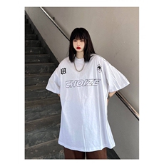 美式高街重磅短袖t恤女夏季潮牌2025新款设计感小众复古欧美上衣，男装T恤，星座506A