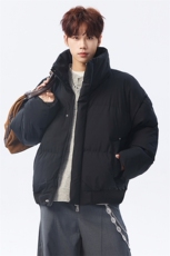 支持二开冬装加棉加厚立领棉服男女棉衣外套光板面包服M816-P70，男装棉衣，电商A441