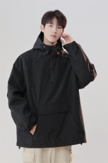 JK912-P83美式冲锋衣外套男夹克女秋冬户外防风防水潮牌情侣款，男装夹克，电商D310B