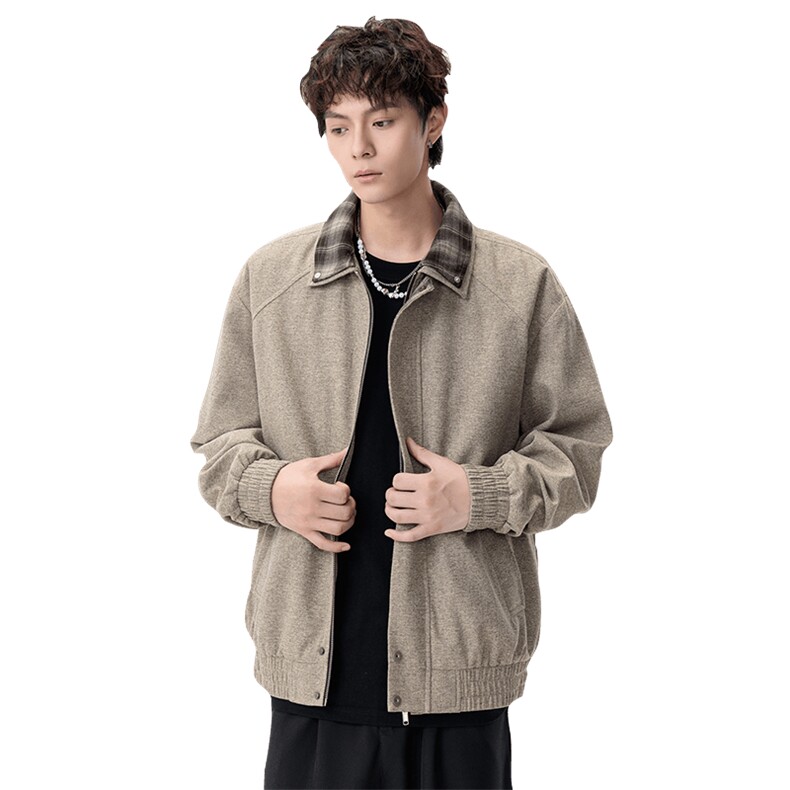 美式大码休闲夹克外套8571-P75控159大码元,男装夹克,星座209