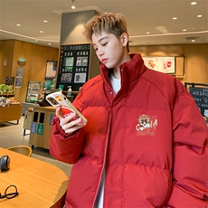 仓库现货不断货！三防冬季加厚保暖印花棉衣外套棉服WM979特P80，男装棉衣，电商A486