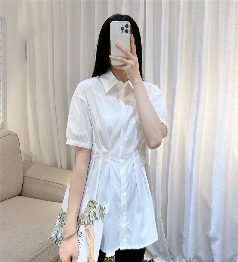 DINOBIENS【现货】夏季新款韩版收腰显瘦衬衣，其它，迪诺比亚