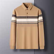 BJ22513钱塘2020-2中青年男士春秋新款商务休闲百搭长袖T恤P69，男装T恤，钱塘207-2